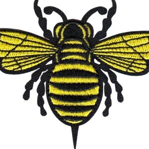 NWT Bumblebee Patch For Denim Jeans And Jean Jackets